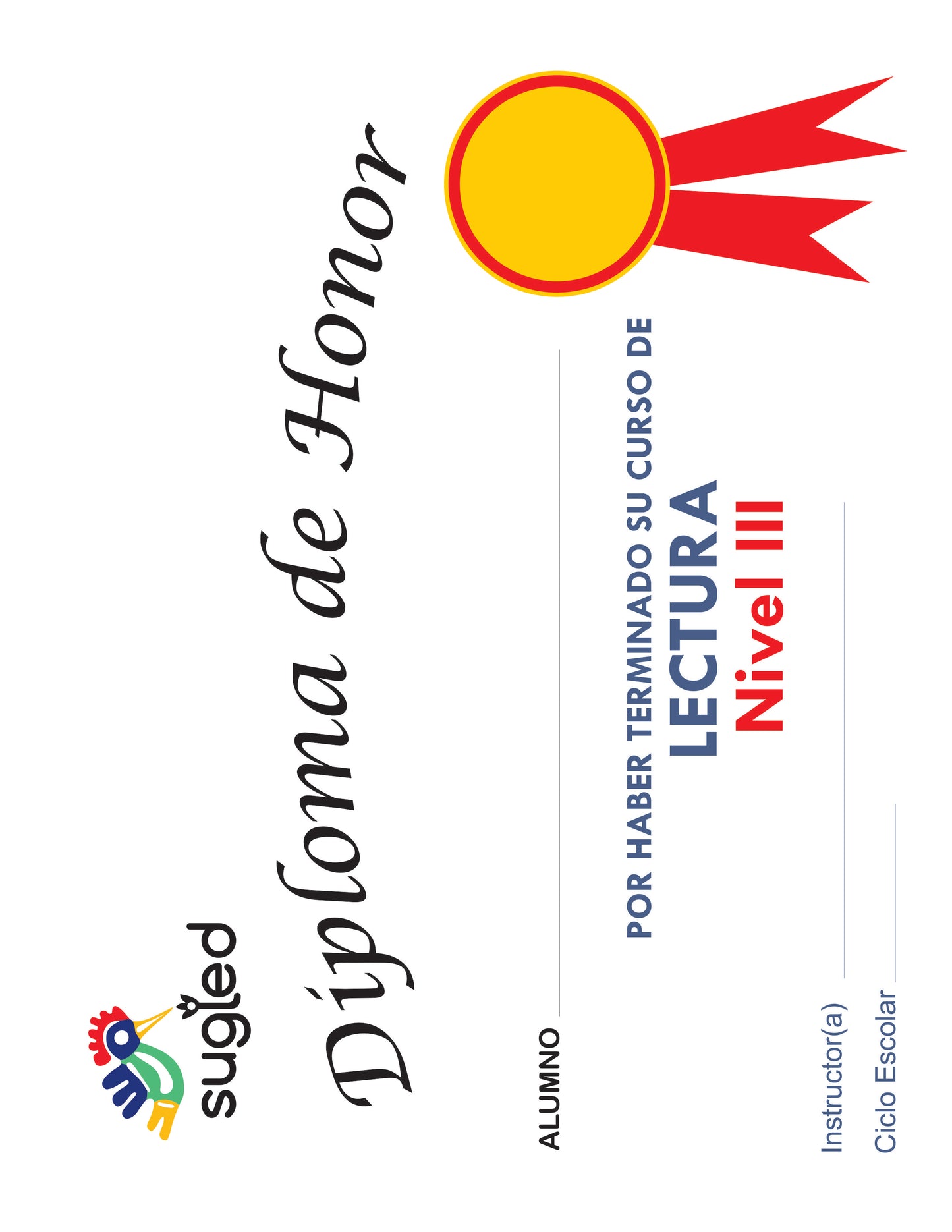 Libro de Lectura Nivel 3 (.PDF)