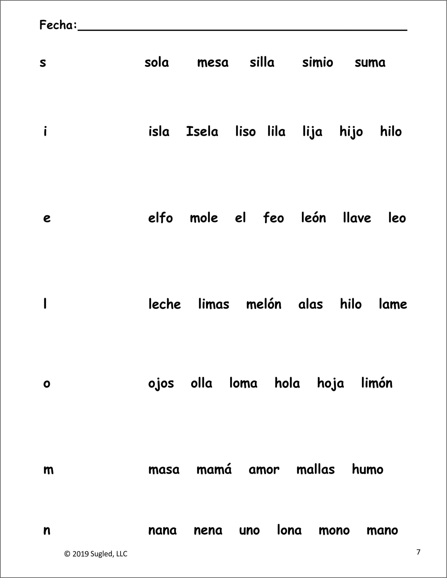 Paquete de Libros de Lectura (.PDF)
