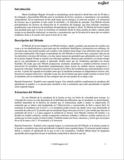 Guía del Instructor de Lectura Niveles 1, 2 & 3 (.PDF)