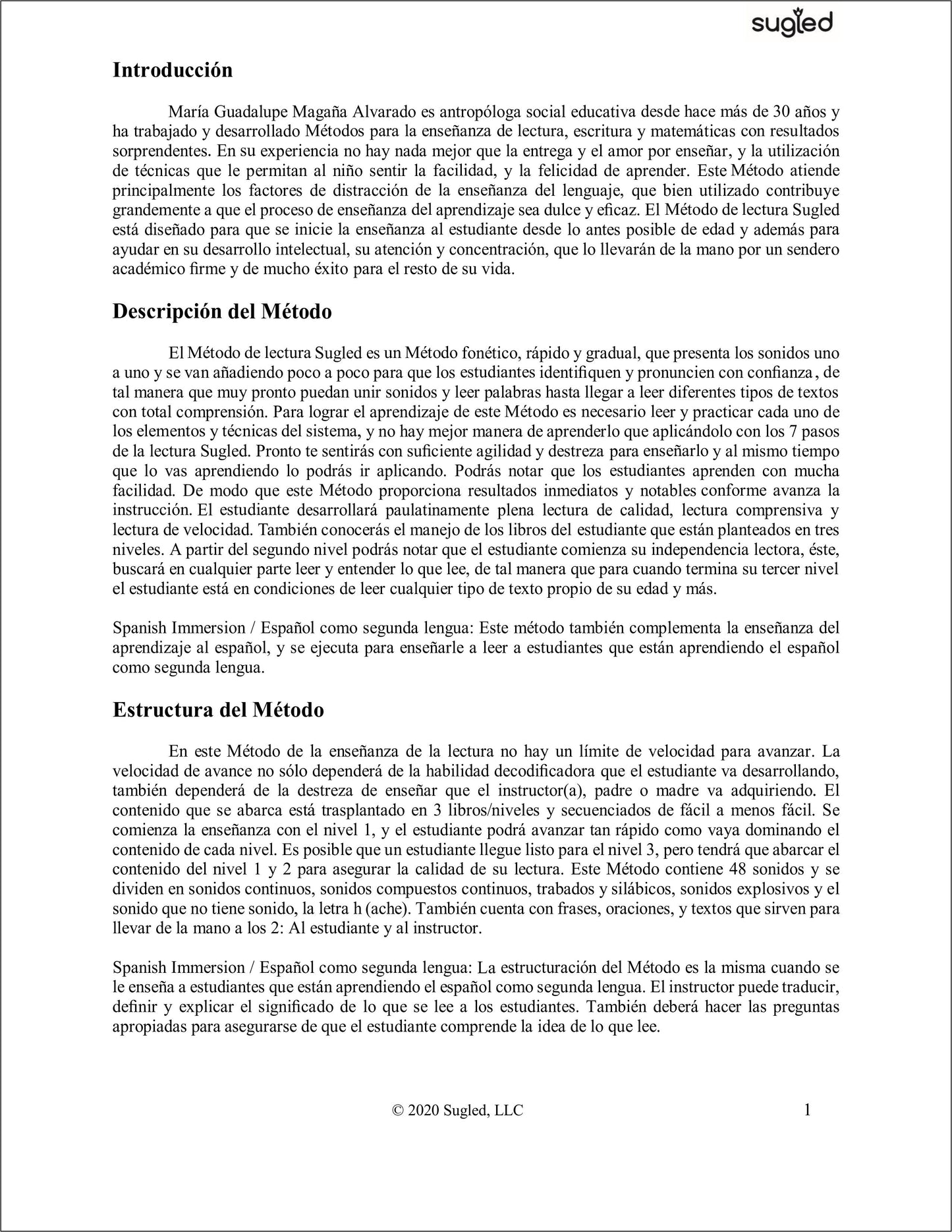 Guía del Instructor de Matemáticas Niveles 1, 2, y 3 (.PDF)