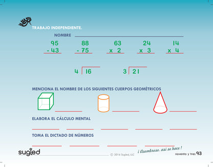 Cuaderno de Matemáticas Nivel 3 (.PDF)